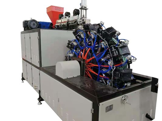 Volumen rotatorio 90ml del producto de la máquina 6000pcs/H del moldeo por insuflación de aire comprimido 12 de los moldes automáticos