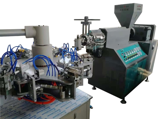 Máquina del moldeo por insuflación de aire comprimido de la protuberancia de los moldes del HDPE 6 automática para la botella plástica