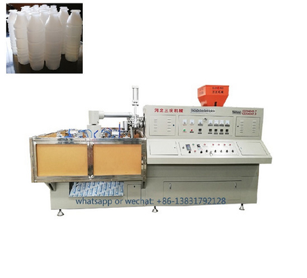 El PVC 4/6/8 moldea rotatorio automático de la botella de la máquina plástica del moldeo por insuflación de aire comprimido