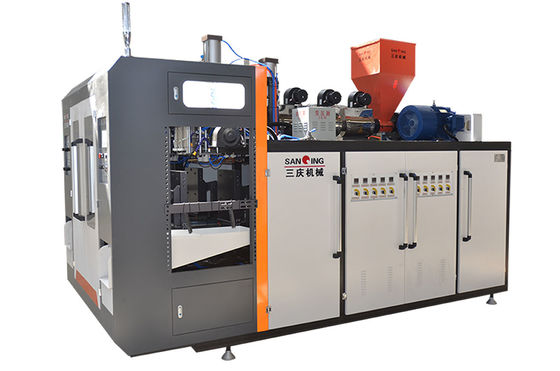 Calidad  CE Jar Blow Molding Machine 2 Die Heads Plastic Water Bottle Blowing Machine 11kw Fábrica