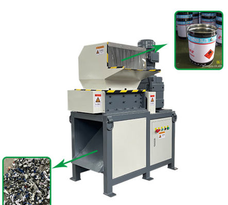 ISO9001 máquina auxiliar 300kg/H de la trituradora de la basura del metal de la máquina 3kW