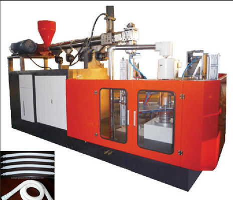 La máquina acanalada 1400kg PP del tubo de la capacidad 800 instala tubos la fabricación de la máquina 3400×1400×2200m m